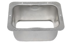 4X5 Premanufactured Outlet — Aluminum & Galvanized profile