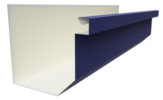 Commercial D-Style Box Gutter profile