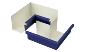D-Style Box Gutter Miters profile