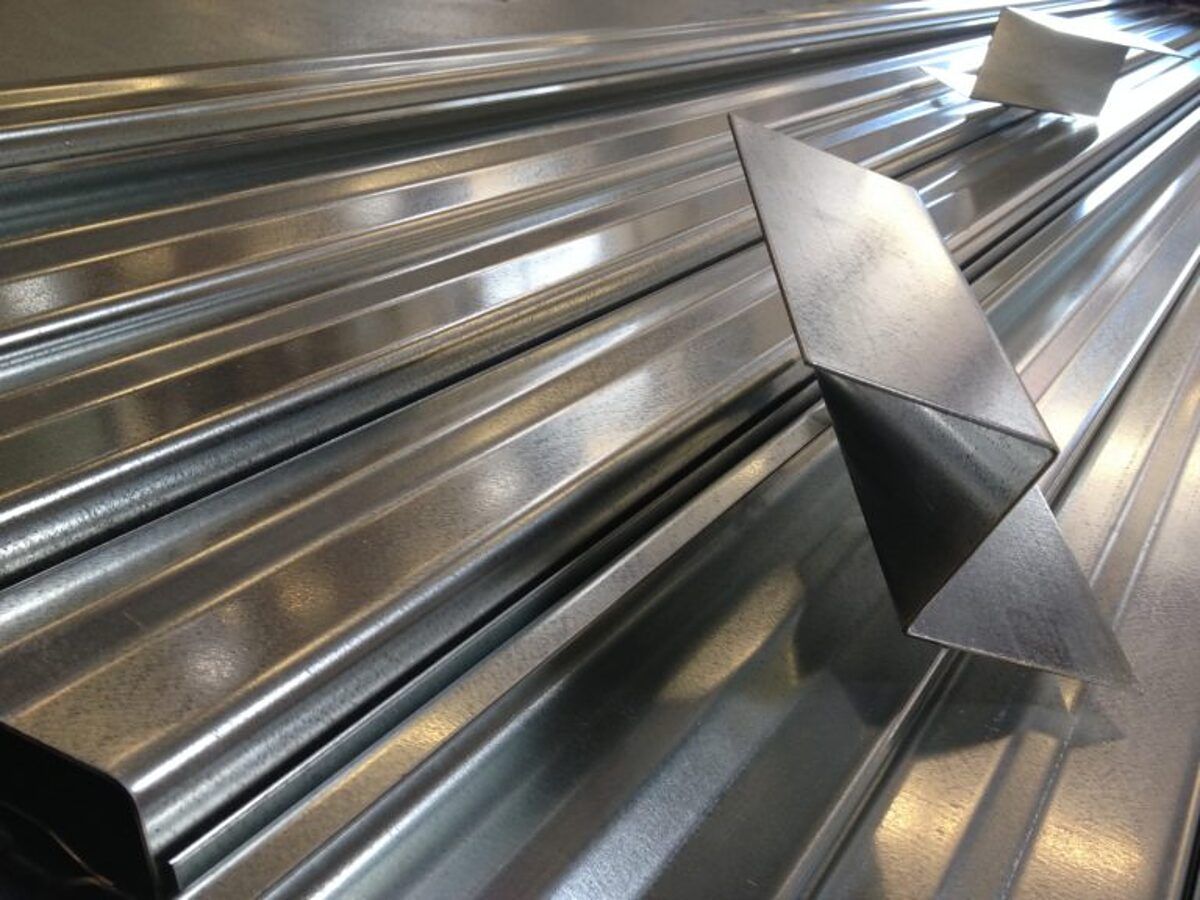 Formed sheet-metal profiles in mill finish